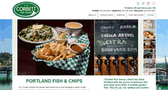 Desktop Screenshot of corbettfishhouse.com